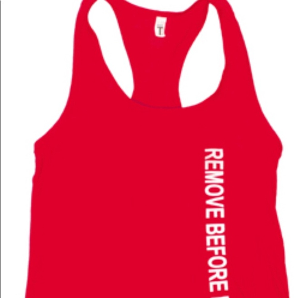 Remove Before Flight tank